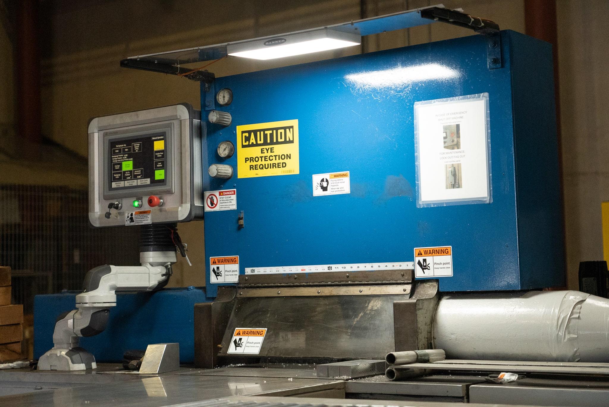 Aluminum Saw Cutting
